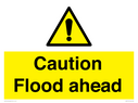 caution-flood-ahead--warning-sign-with-general-warning~